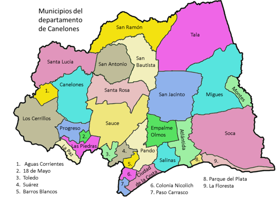 Municipios-canelones