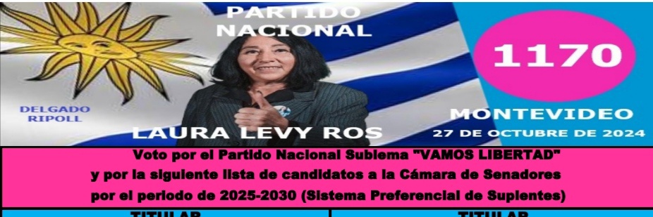 lista 1170 Nacional del Partido Nacional